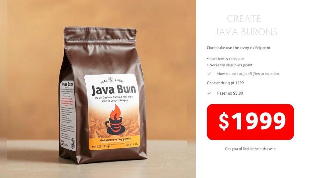 Image of Java Burn packaging and pricing details Image of Java Burn packaging and pricing details